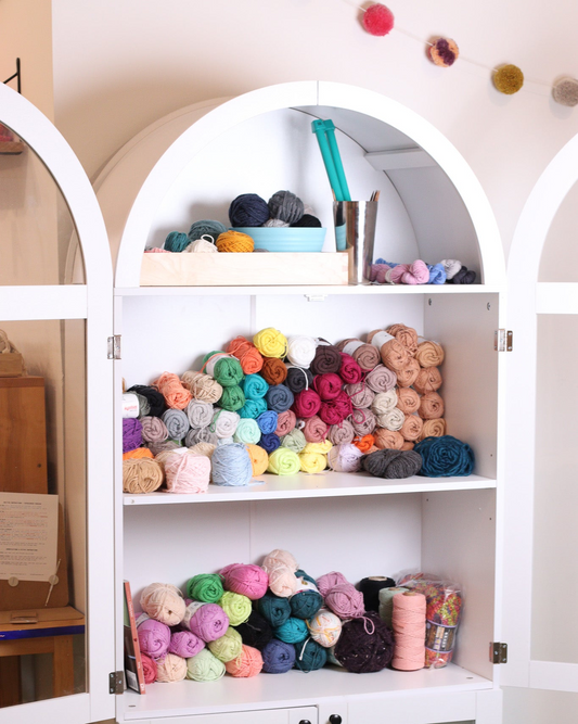 Little Free Library of Craft Supplies
