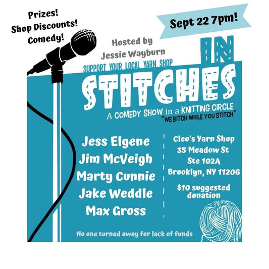 In Stitches Comedy Show - Sept 22