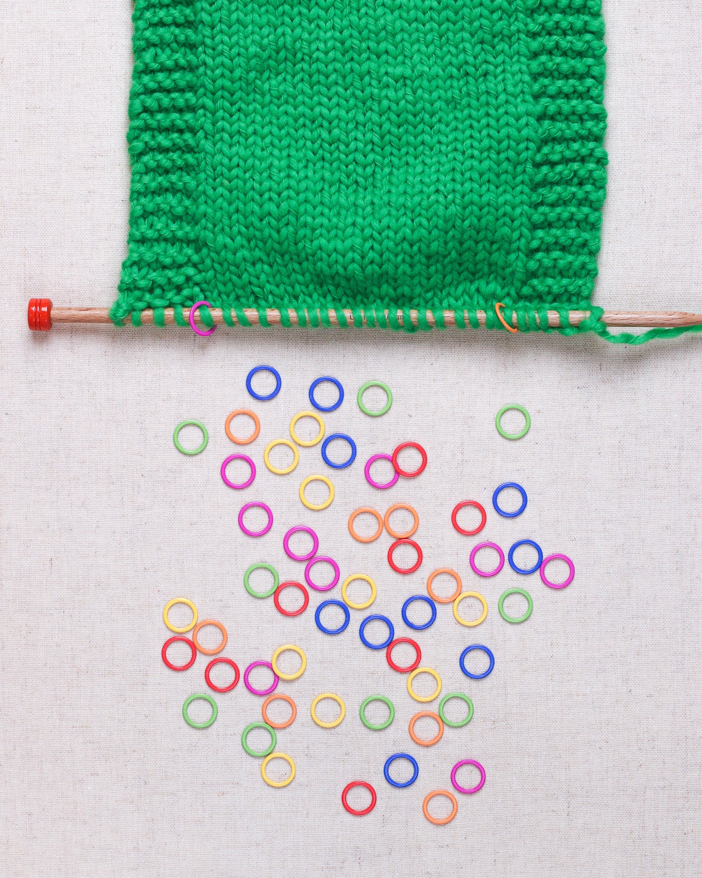 Cocoknits Original Colorful Ring Stitch Markers