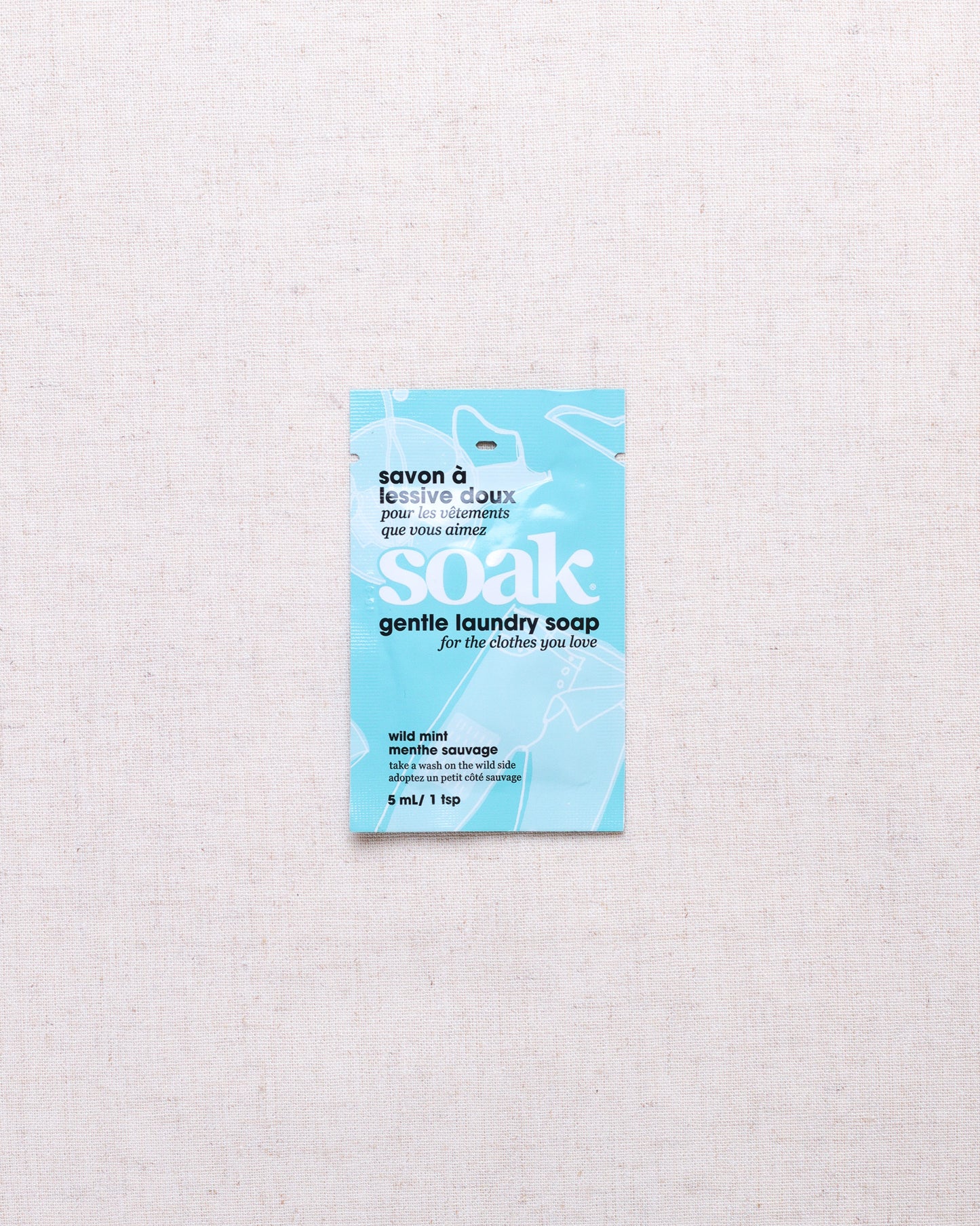 Soak Sample Sized No-Rinse Laundry Soap