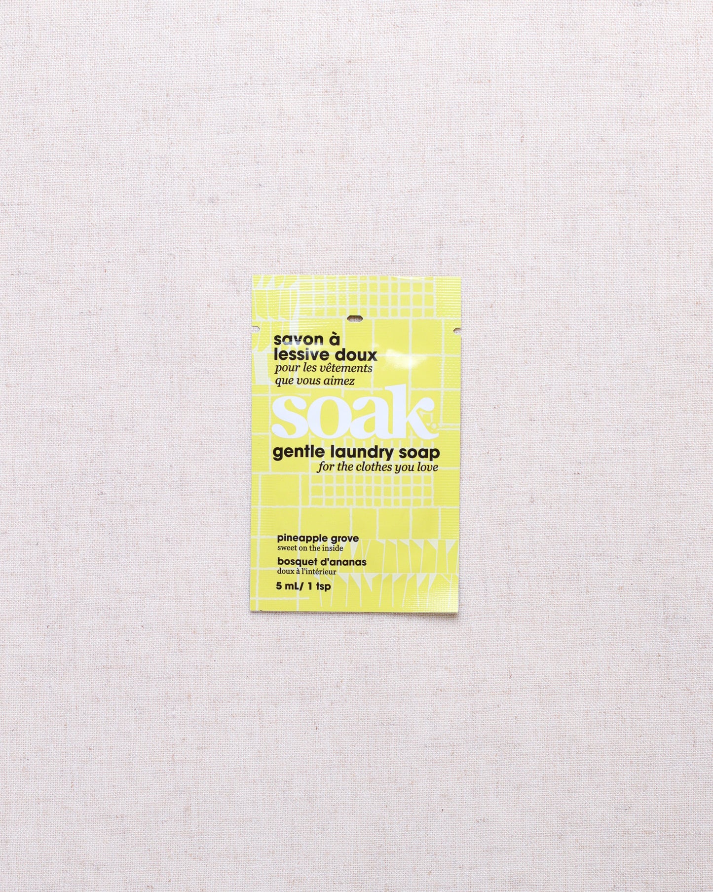 Soak Sample Sized No-Rinse Laundry Soap