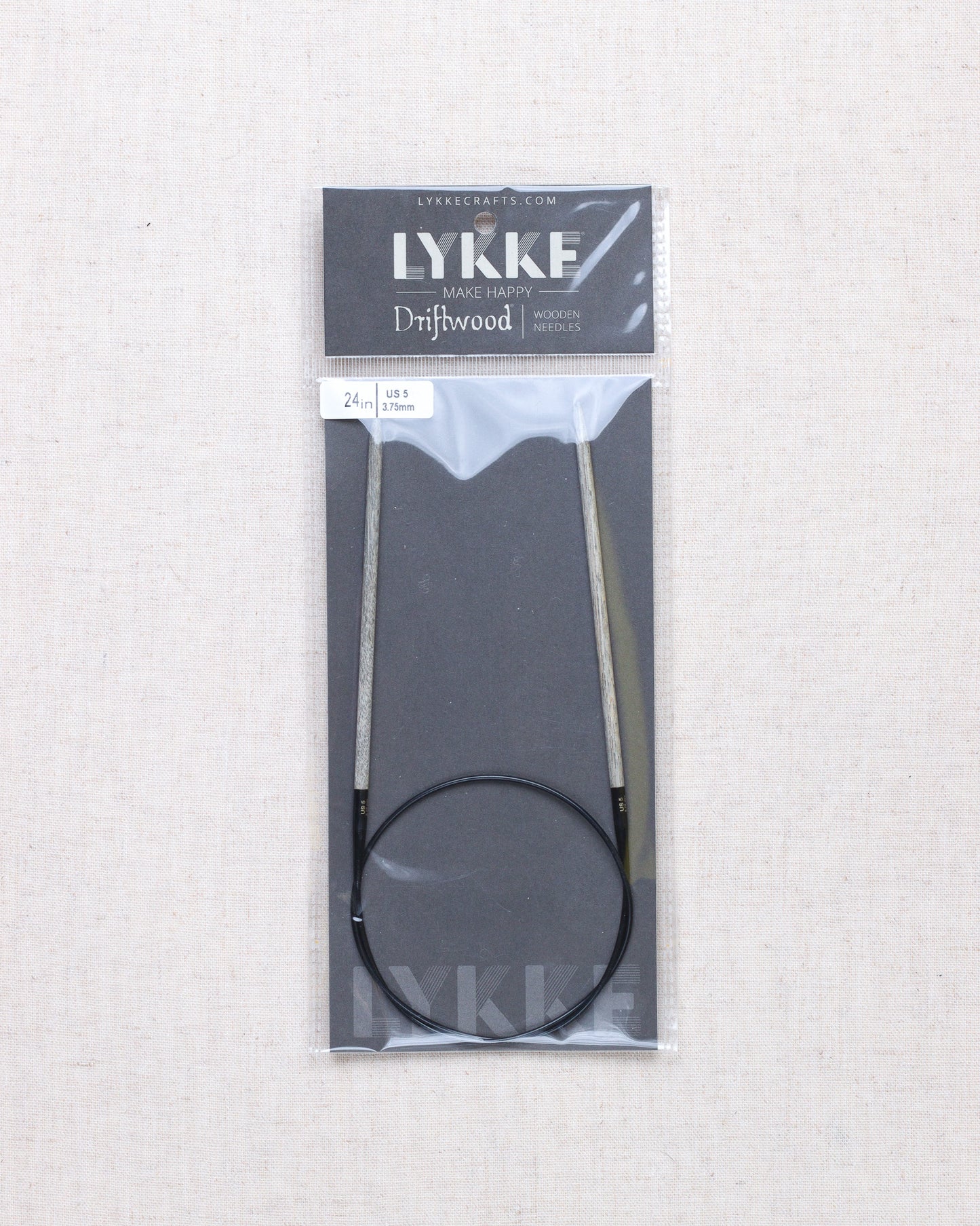 Lykke Driftwood Fixed Circular Needles