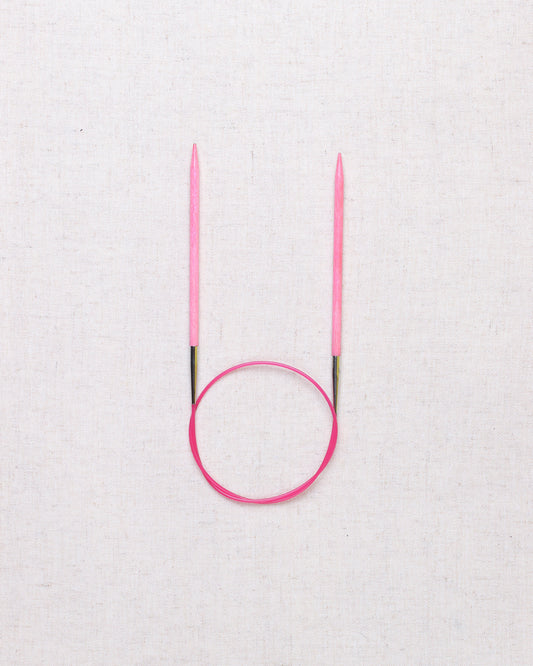 Lykke Blush Fixed Circular Needles