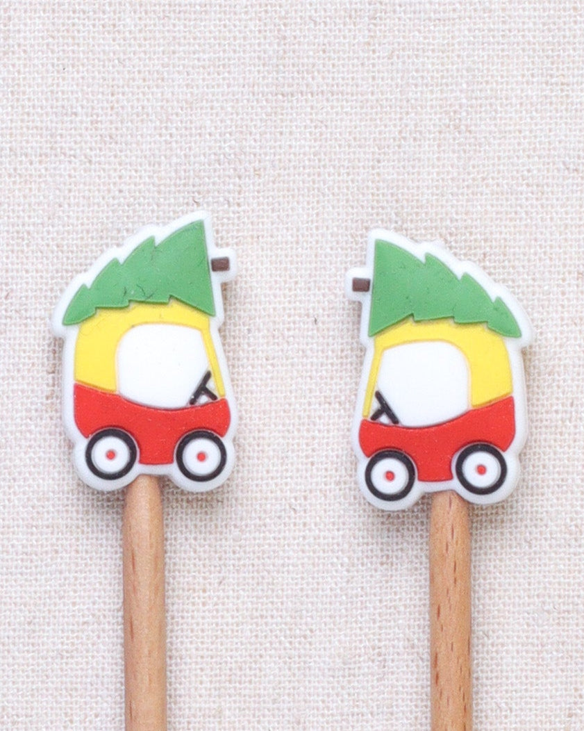 Fox & Pine Stitch Stoppers