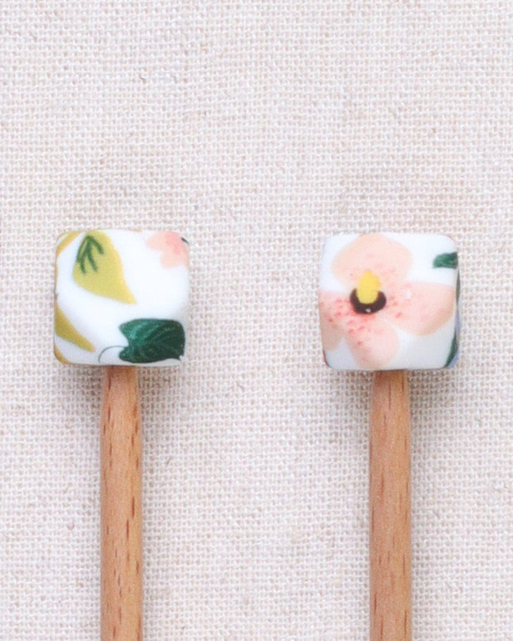 Fox & Pine Stitch Stoppers