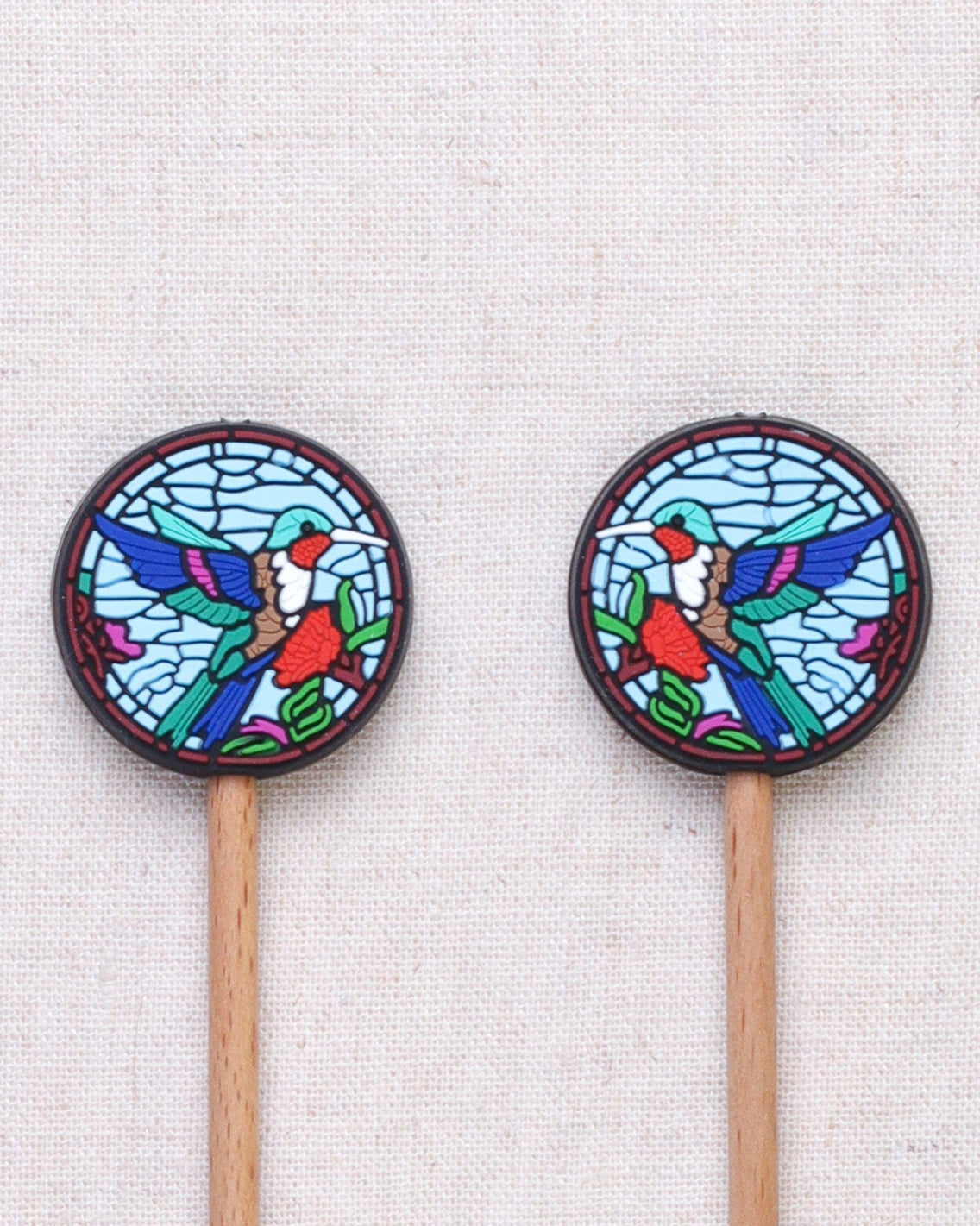 Fox & Pine Stitch Stoppers