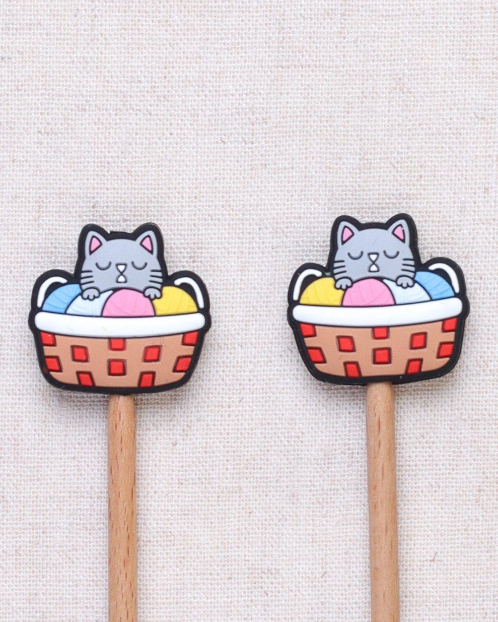 Fox & Pine Stitch Stoppers