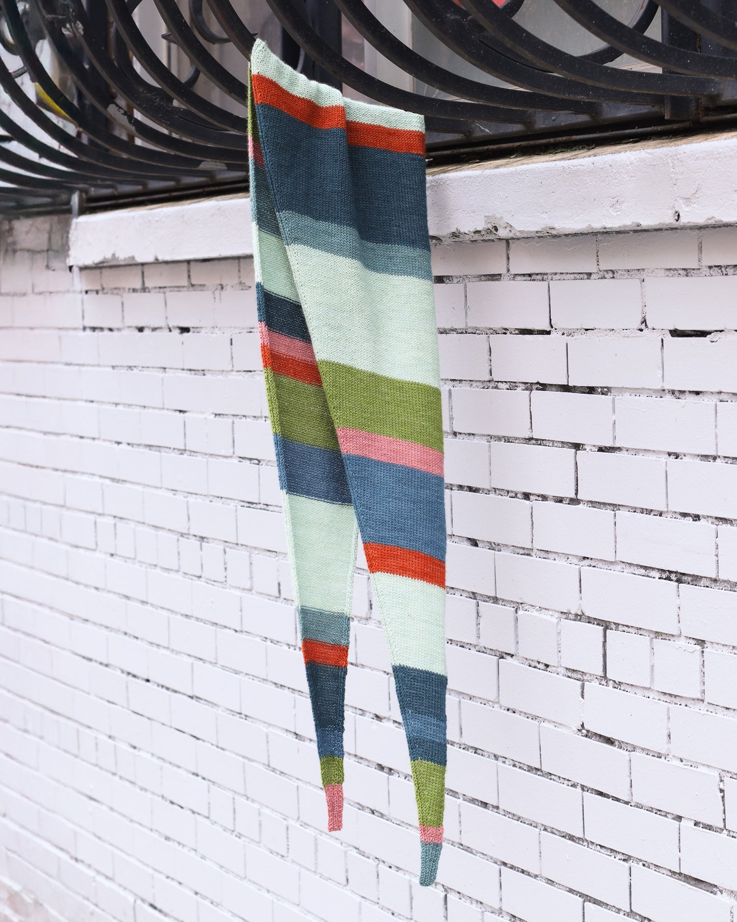 2025 Brooklyn Yarn Crawl Knitted Scarf Pattern