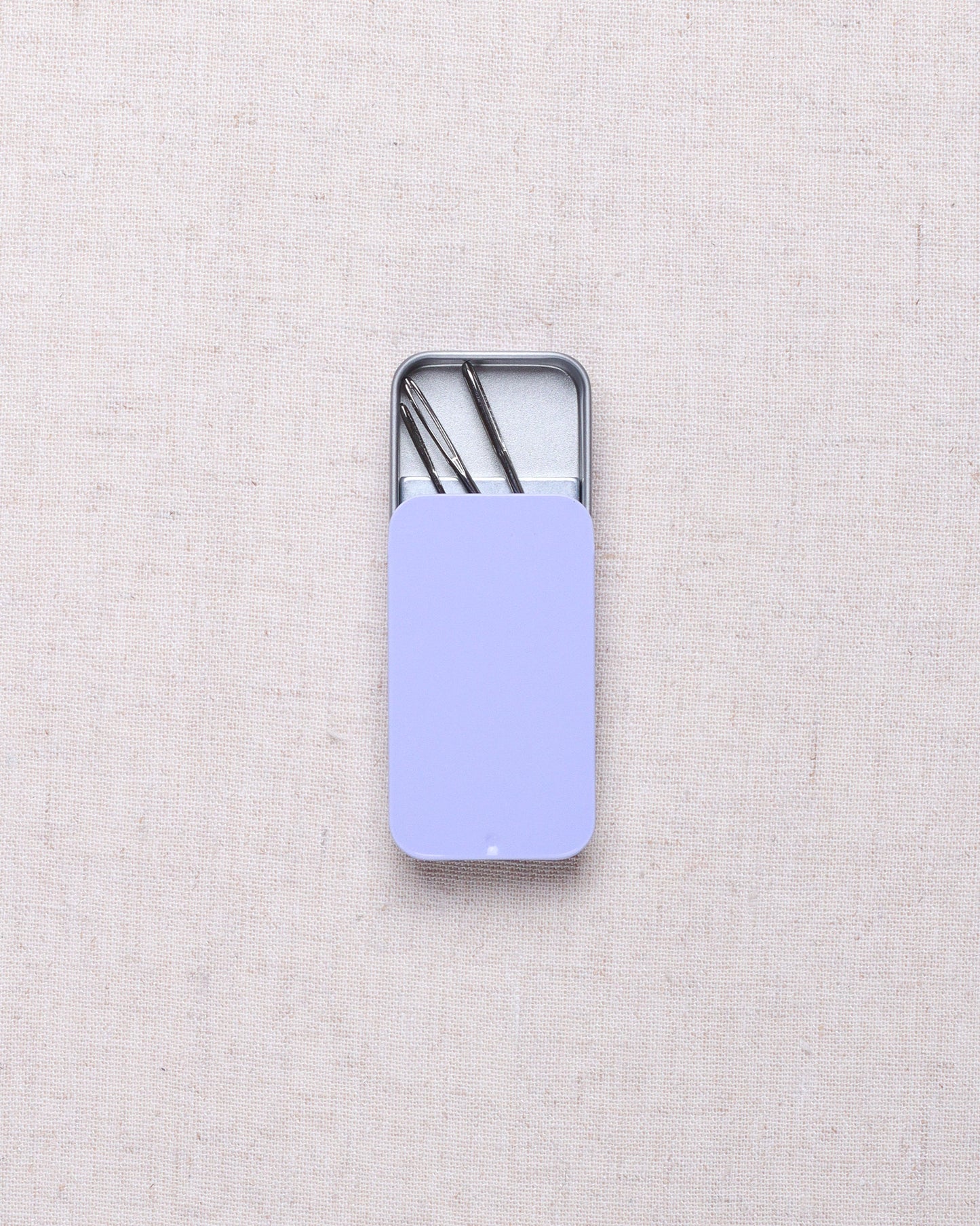 Solid Color Small Magnetic Tin Needle Case