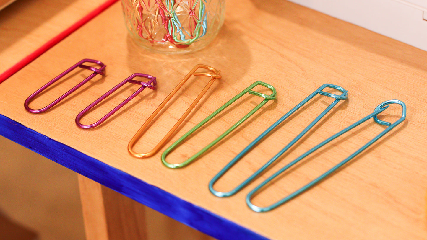 Metal Stitch Holder Pins