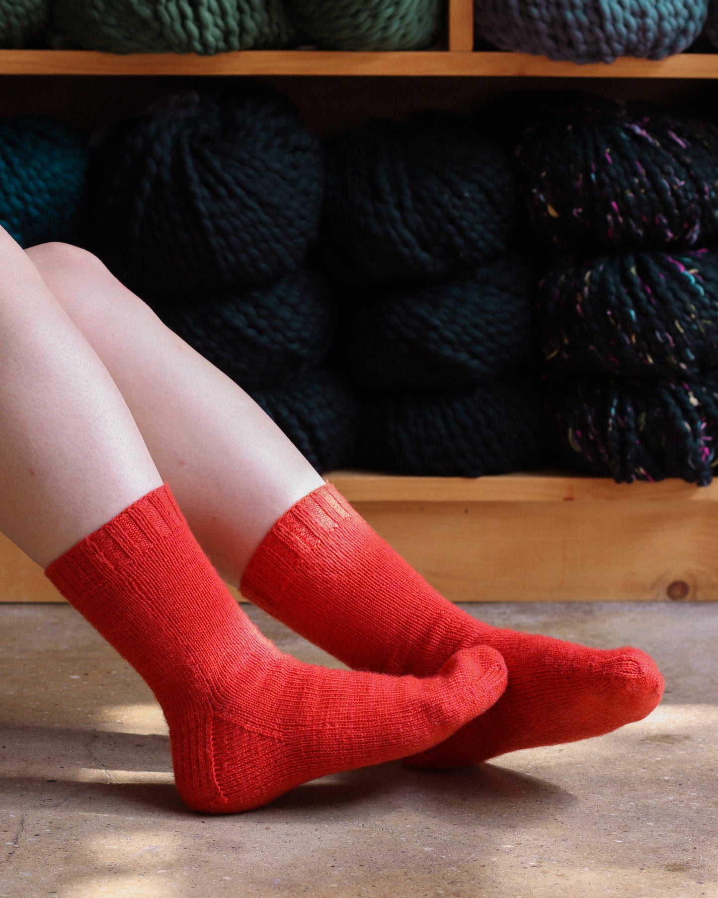 Learn to Knit Two-At-A-Time Socks