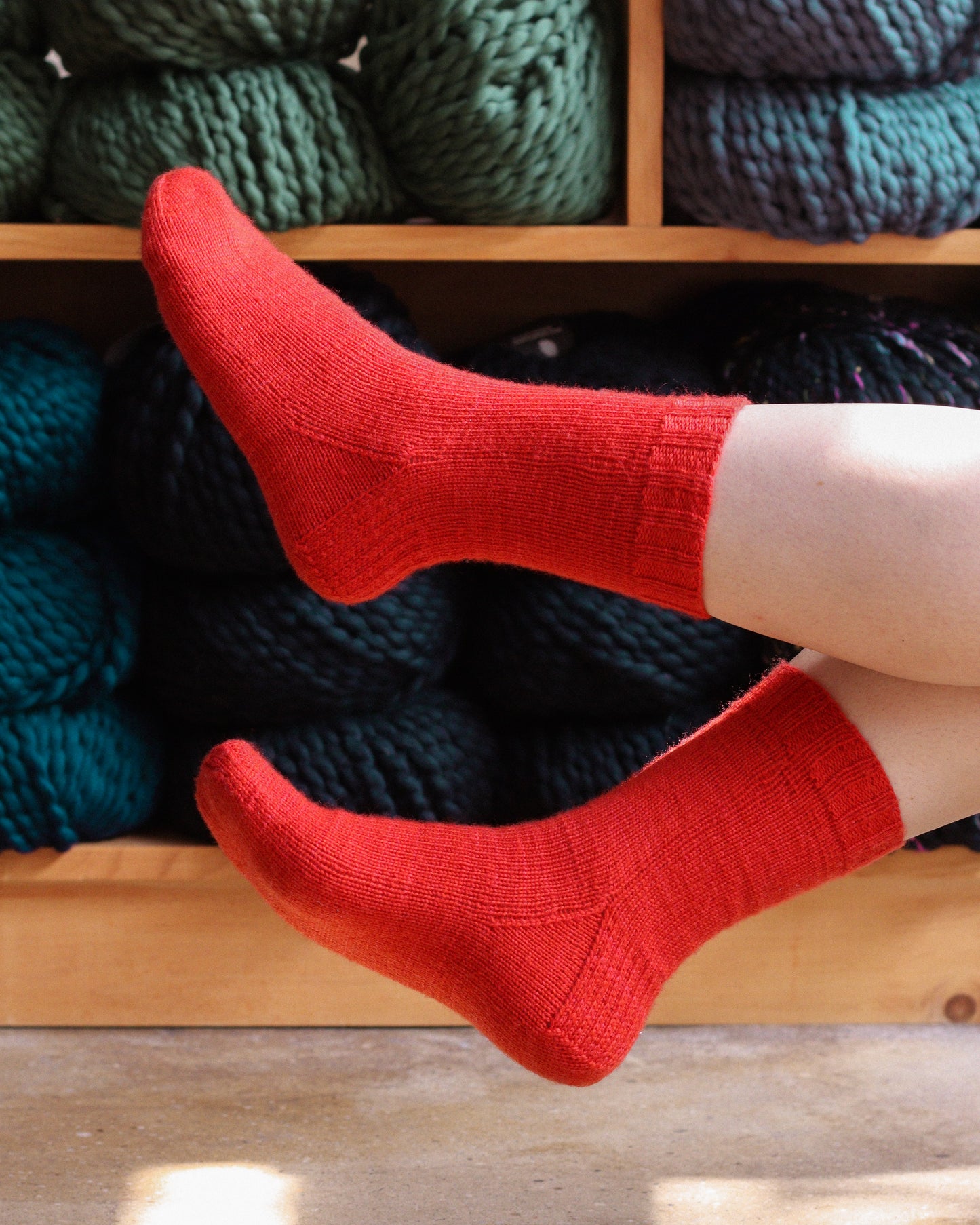 Learn to Knit Two-At-A-Time Socks