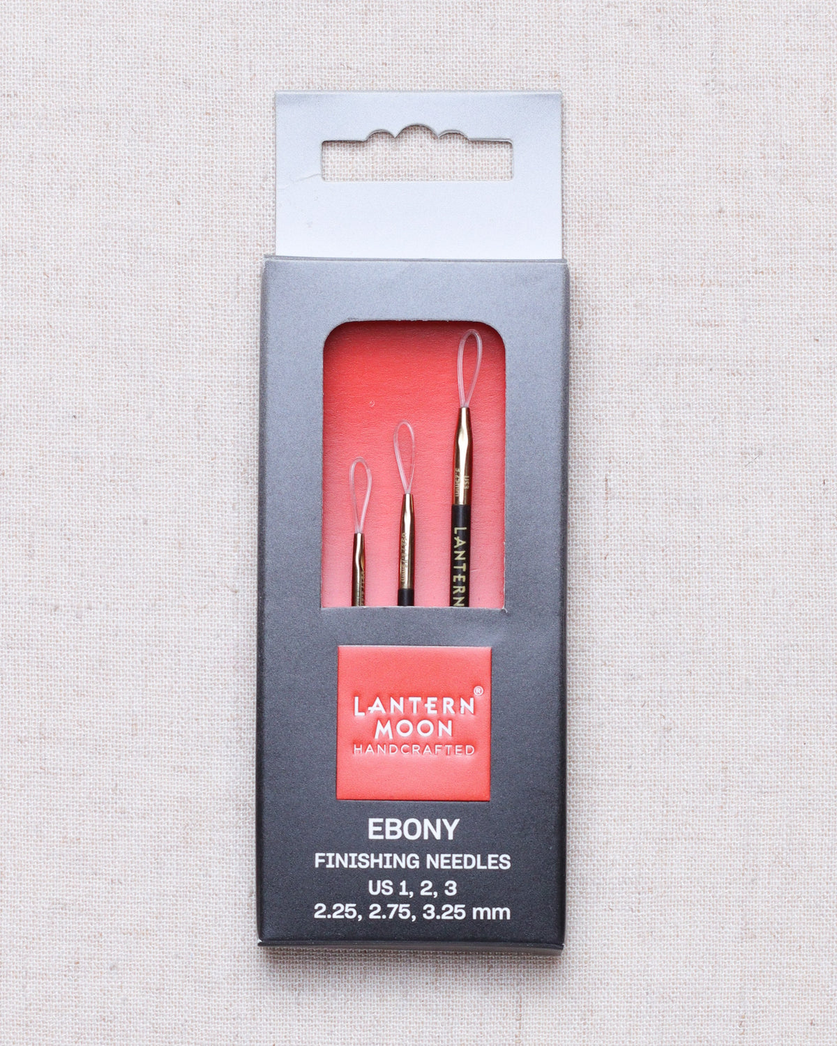 Lantern Moon Ebony Wood Finishing Needles