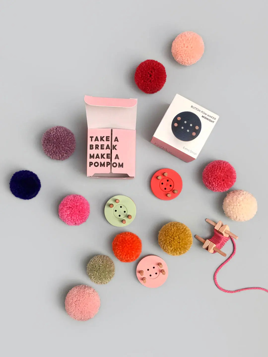 Extra Small Button Pom Pom Maker