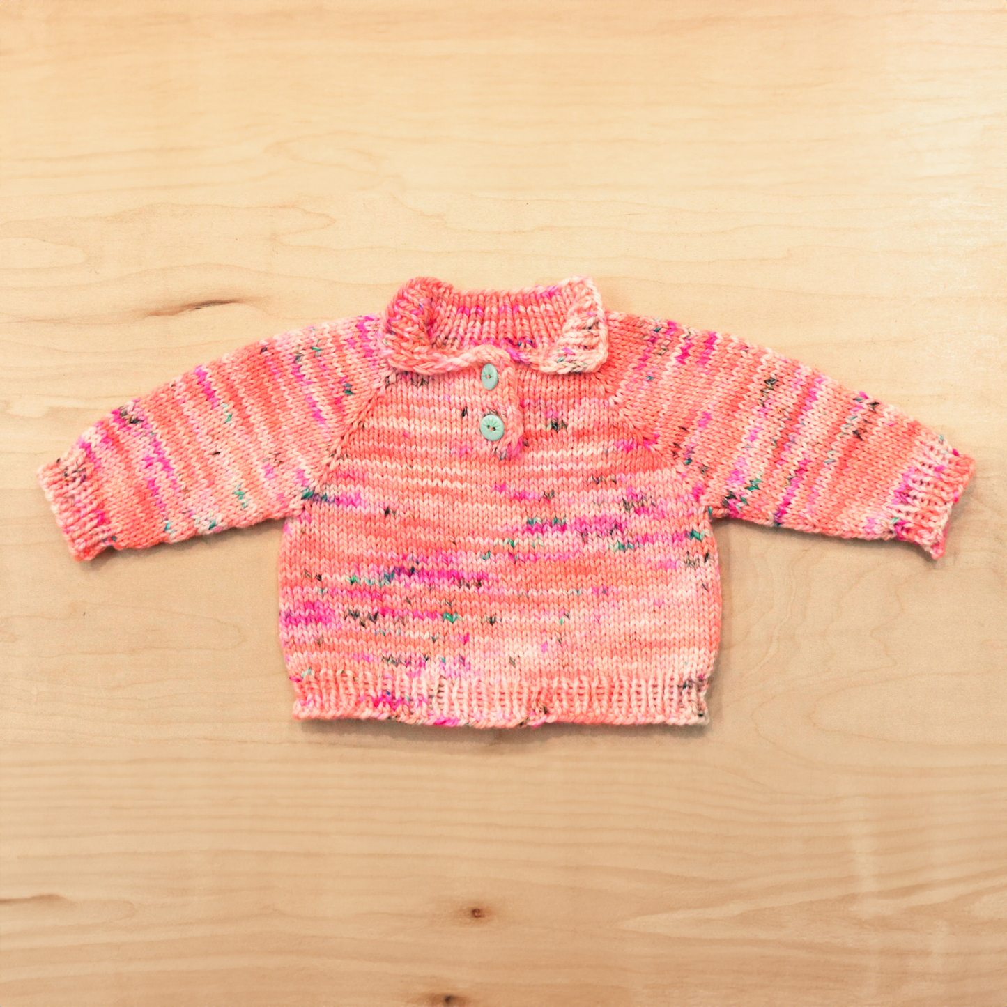 Baby Pullover No. 1 Knitting Pattern
