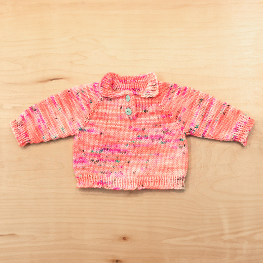 Baby Pullover No. 1 Knitting Pattern