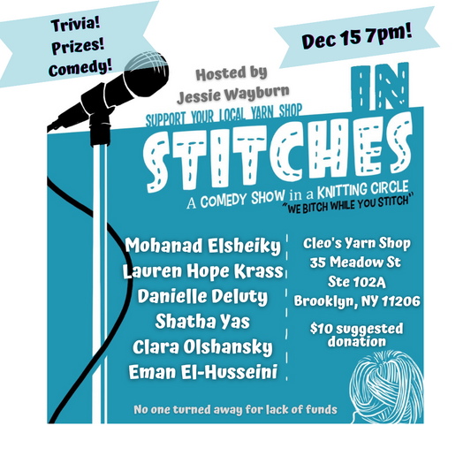 In Stitches Comedy Show - December 15th