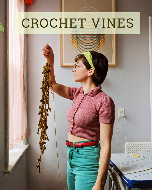 Learn to Crochet Hanging Vines