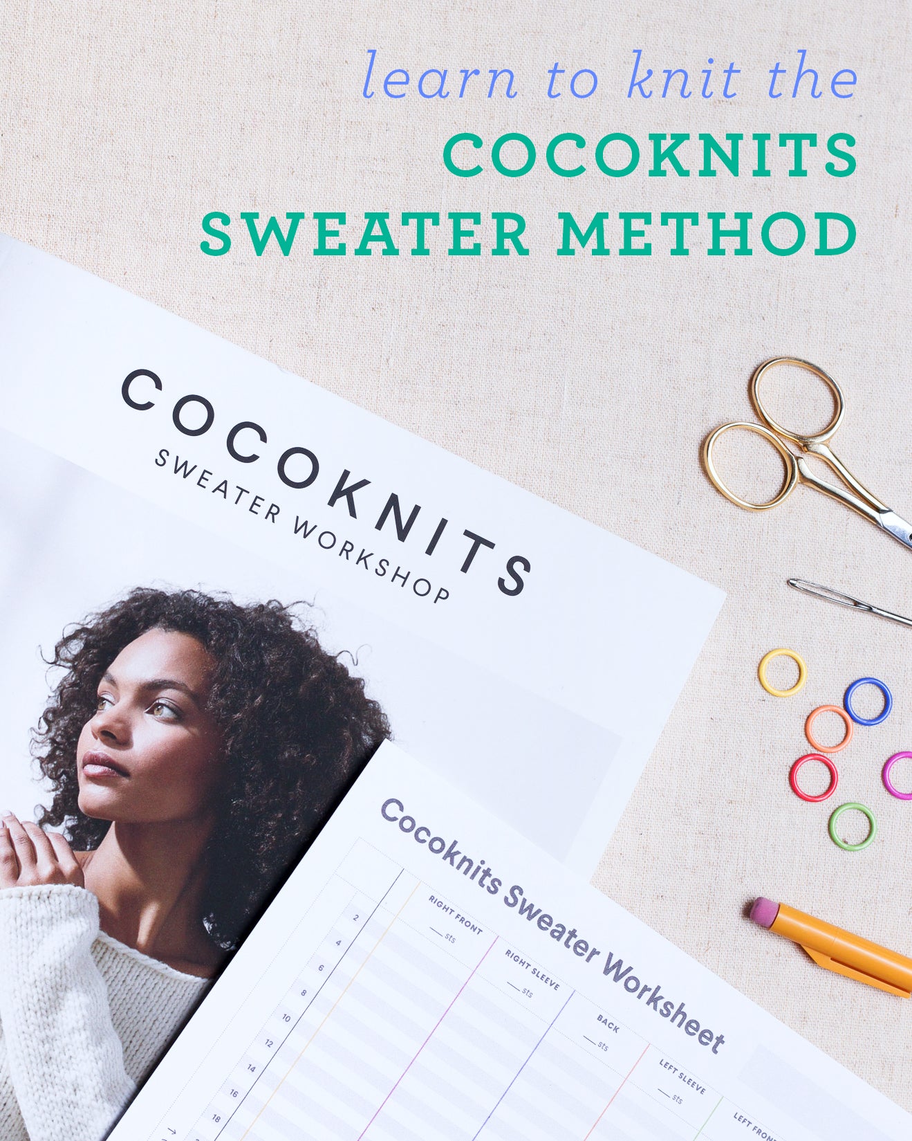 Learn to Knit the Cocoknits Sweater Method