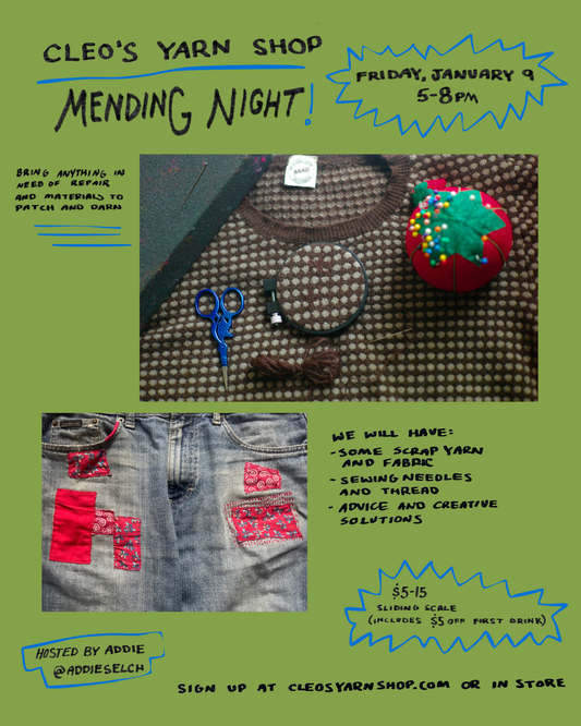 Happy Hour Takeover: Mending Night!