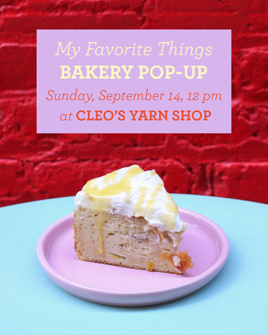 My Favorite Things Bakery Pop Up!