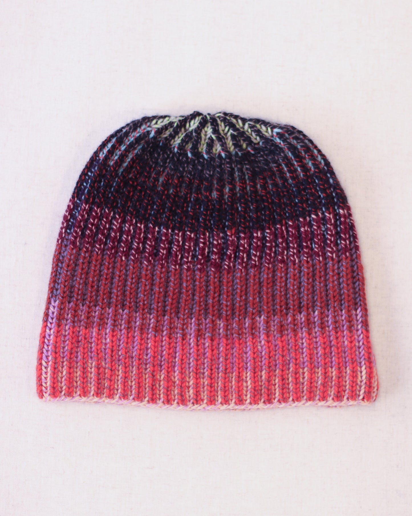 Brioche Hat No. 3 Worsted Weight Knitting Pattern