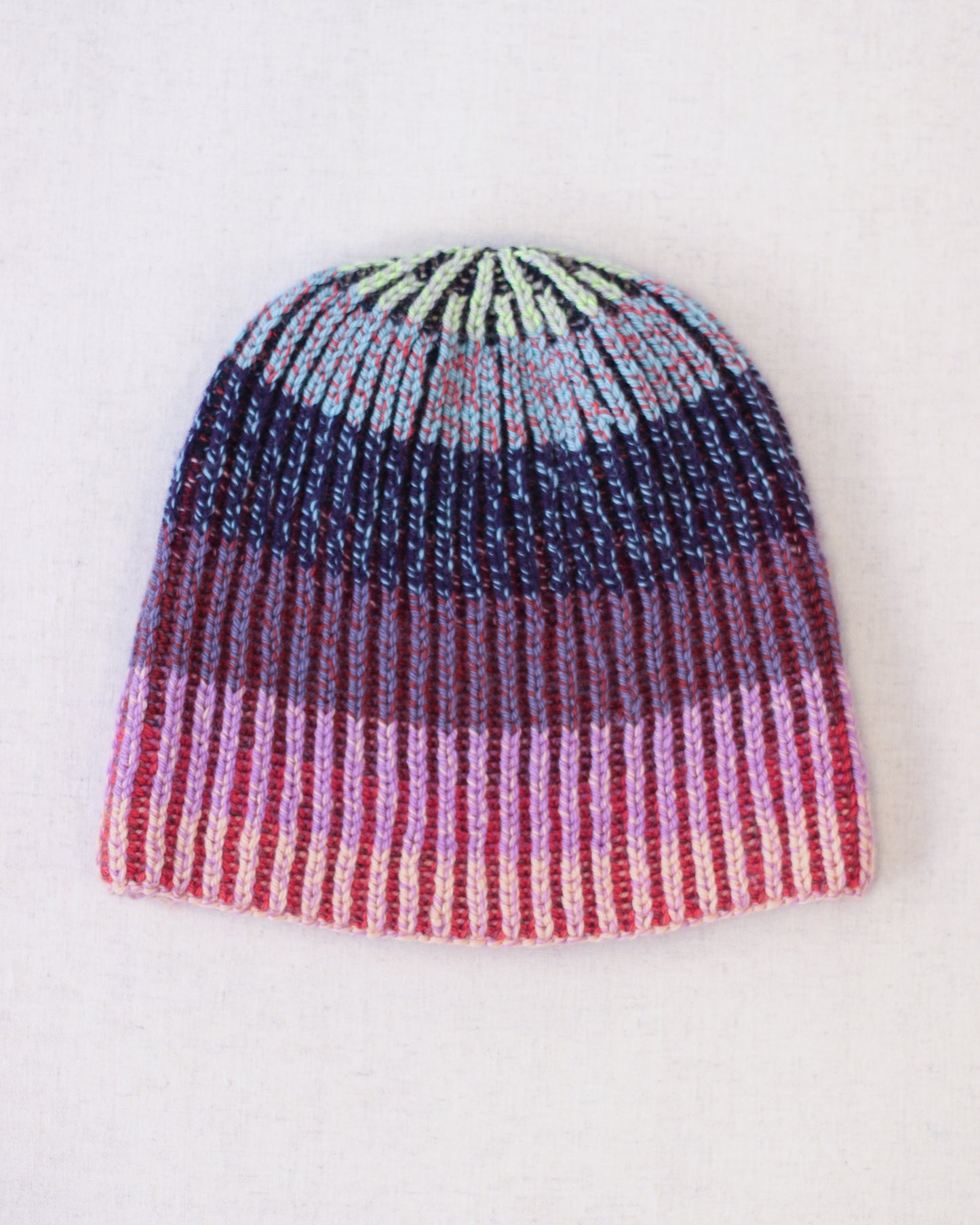 Brioche Hat No. 3 Worsted Weight Knitting Pattern