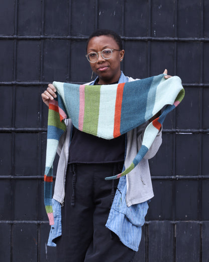 2025 Brooklyn Yarn Crawl Knitted Scarf Pattern
