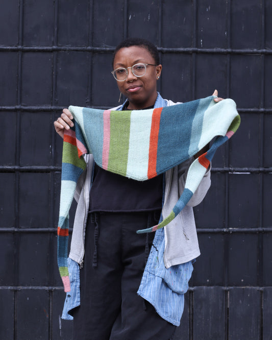 2025 Brooklyn Yarn Crawl Knitted Scarf Pattern