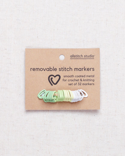 Removable Heart Stitch Markers