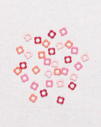 Small Flower Stitch Markers