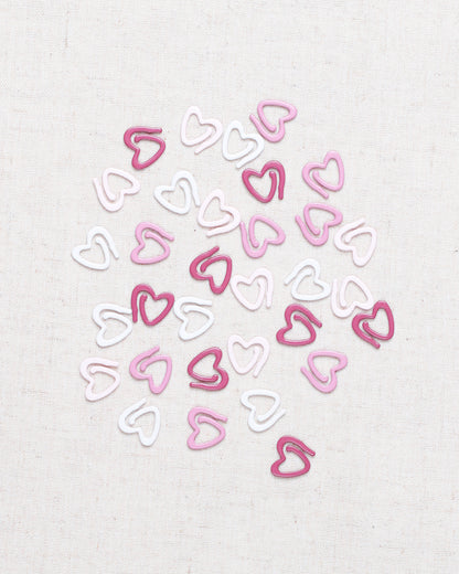 Removable Heart Stitch Markers