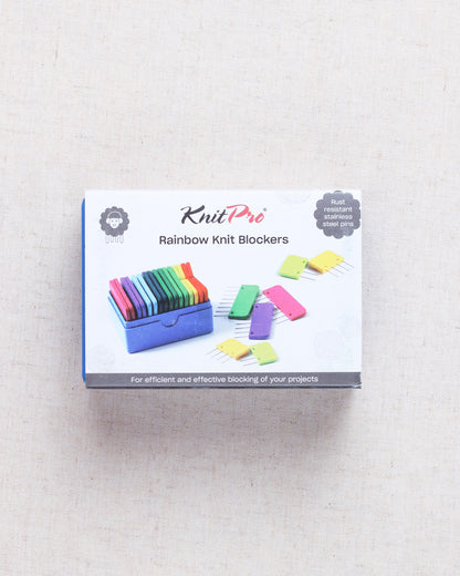 Rainbow Knit Blockers