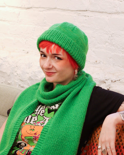 Worsted Hat No. 3: The Perfect First Hat Knitting Pattern