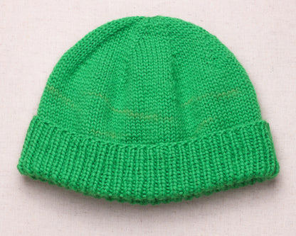 Worsted Hat No. 3: The Perfect First Hat Knitting Pattern