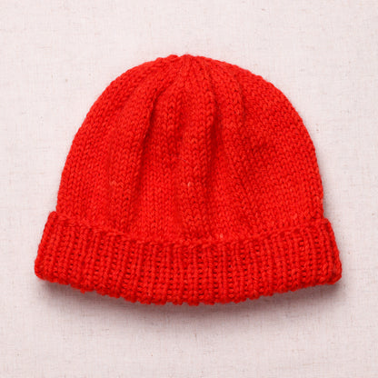 Worsted Hat No. 3: The Perfect First Hat Knitting Pattern
