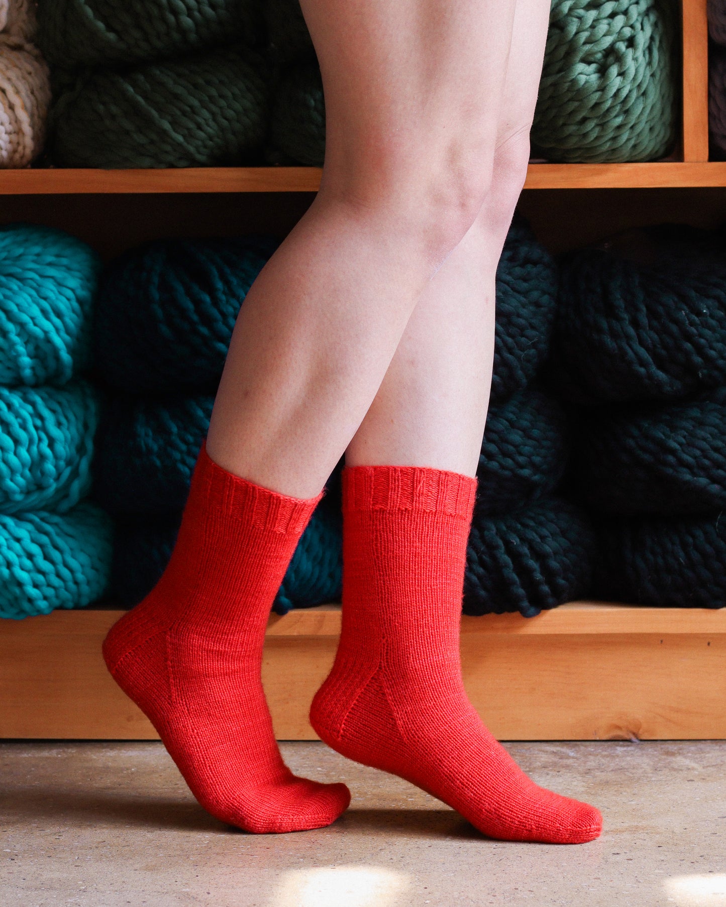 Learn to Knit Two-At-A-Time Socks