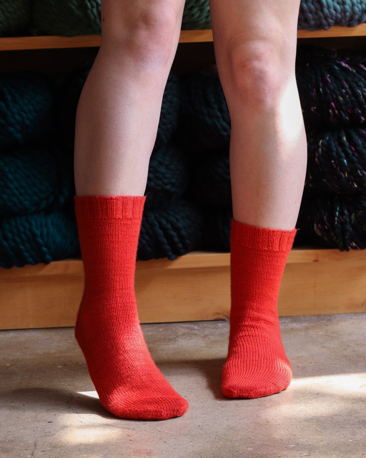 Learn to Knit Two-At-A-Time Socks