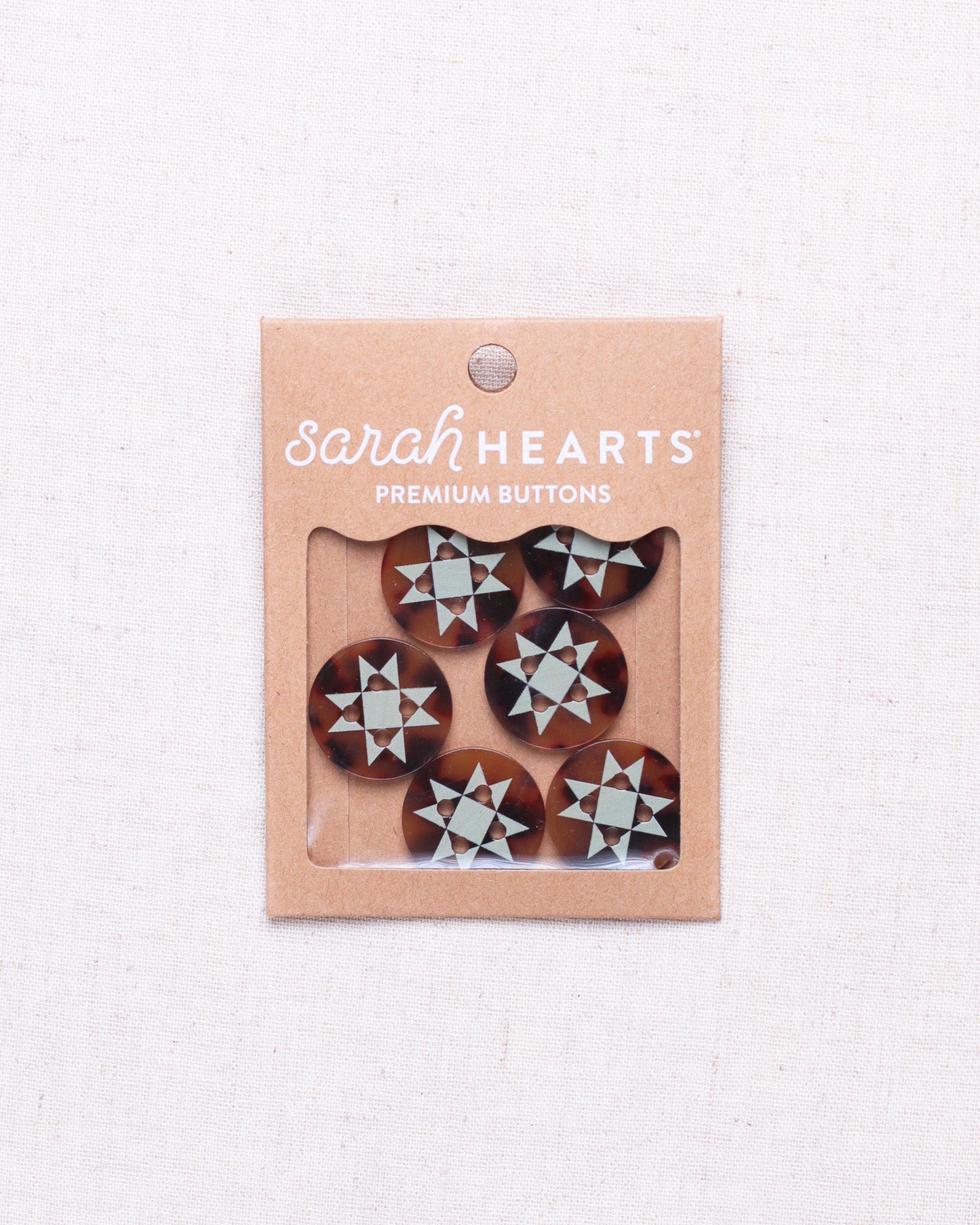 Sarah Hearts Button Sets