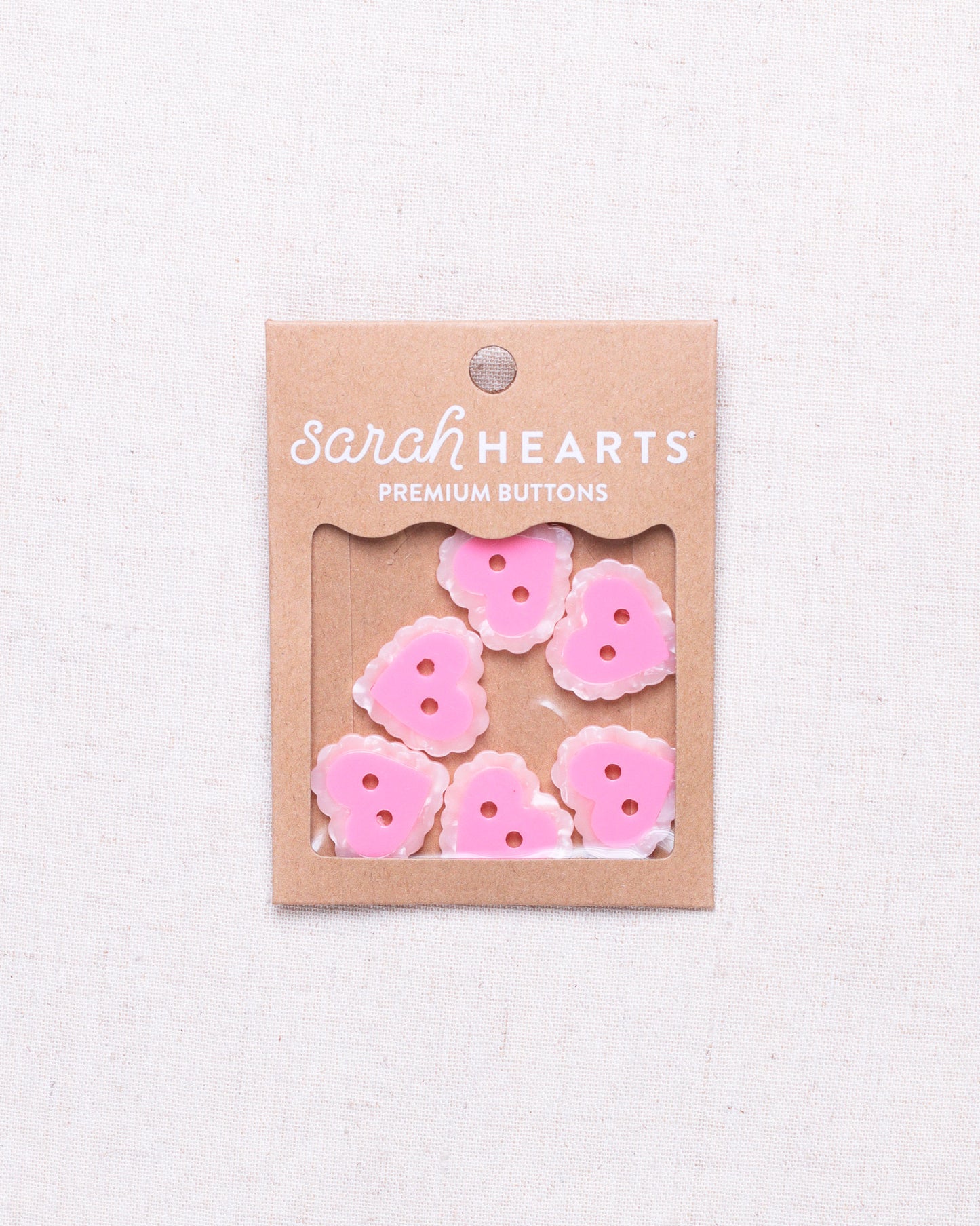 Sarah Hearts Button Sets