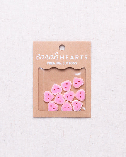 Sarah Hearts Button Sets