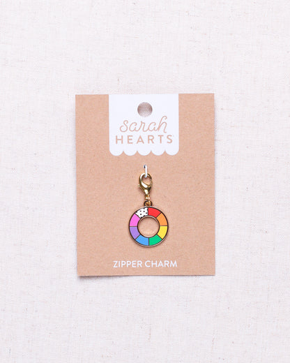 Sarah Hearts Zipper Charms & Stitch Markers
