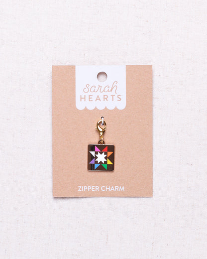 Sarah Hearts Zipper Charms & Stitch Markers