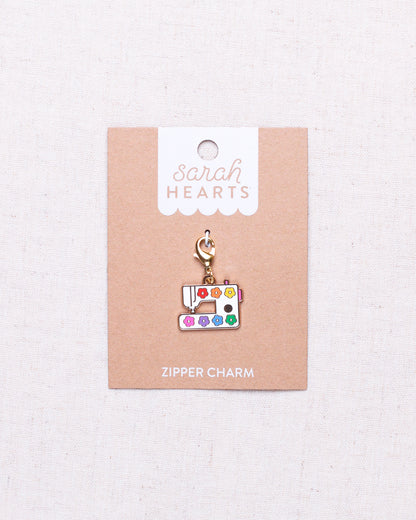 Sarah Hearts Zipper Charms & Stitch Markers