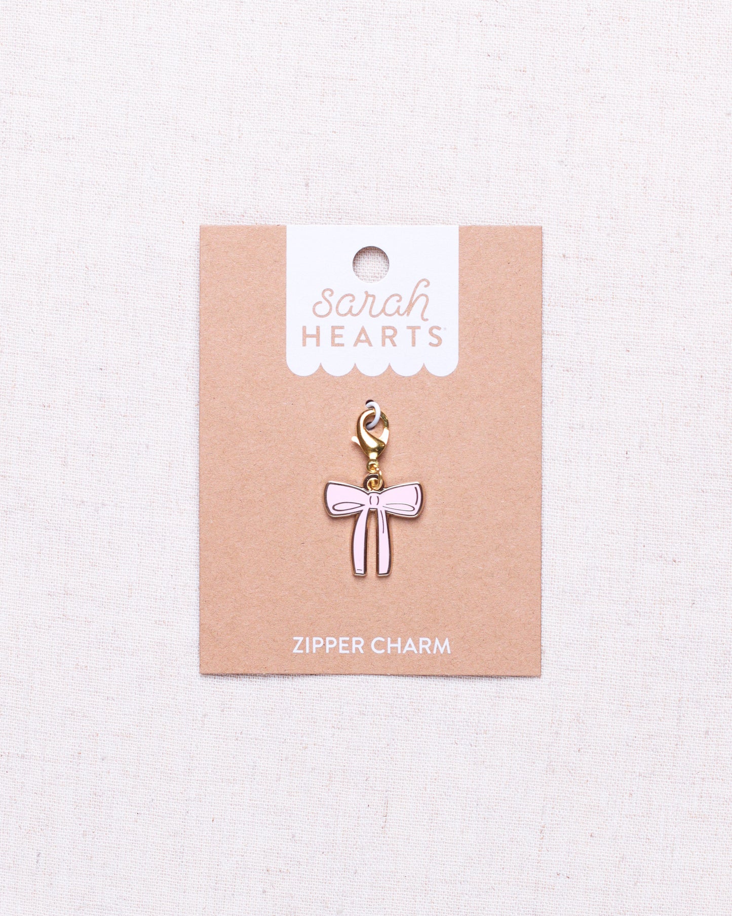 Sarah Hearts Zipper Charms & Stitch Markers