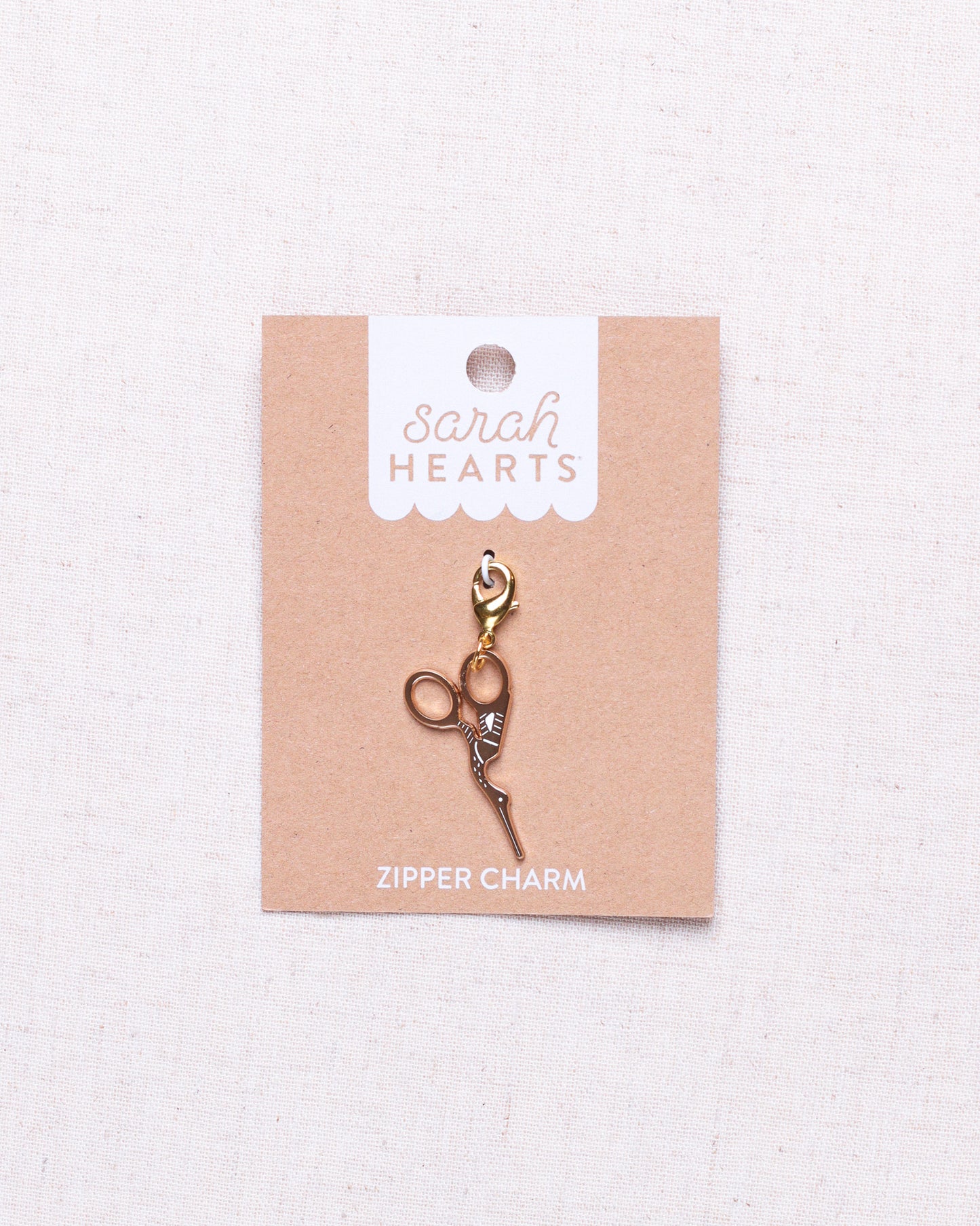 Sarah Hearts Zipper Charms & Stitch Markers