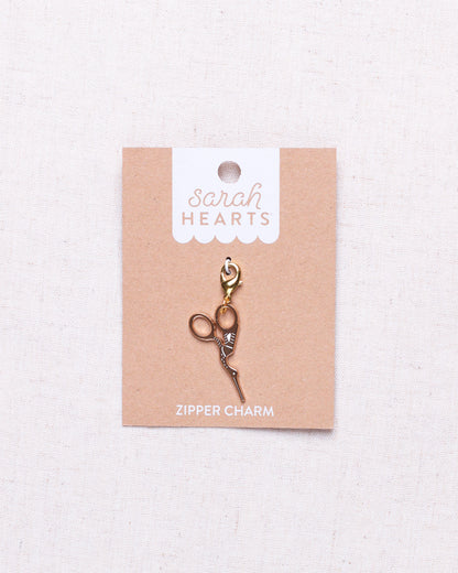 Sarah Hearts Zipper Charms & Stitch Markers