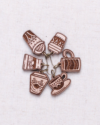 Sunrise Grove Wood Stitch Marker Sets