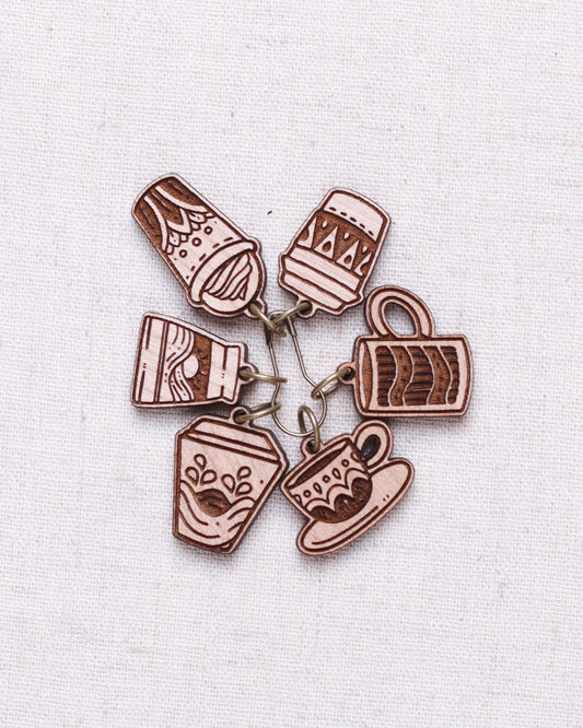 Sunrise Grove Wood Stitch Marker Sets