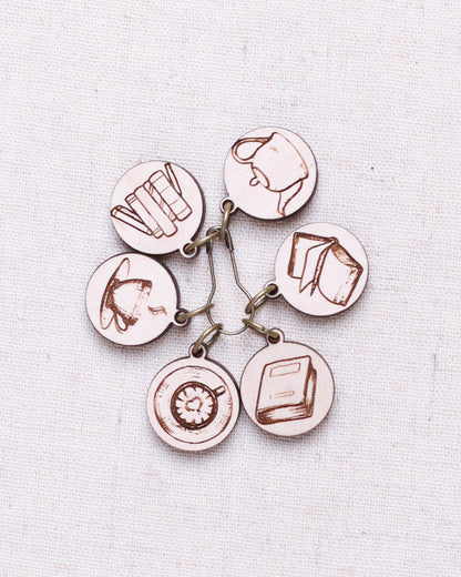 Sunrise Grove Wood Stitch Marker Sets